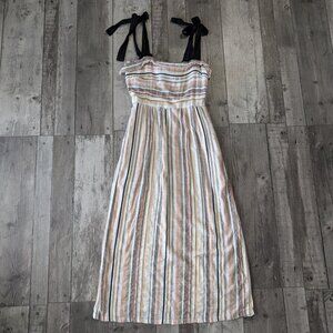 Angie, Striped Maxi Dress, Sz S